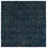 Safavieh Gabbeh 6'-0" x 6'-0" Rug in Dark Blue / Beige