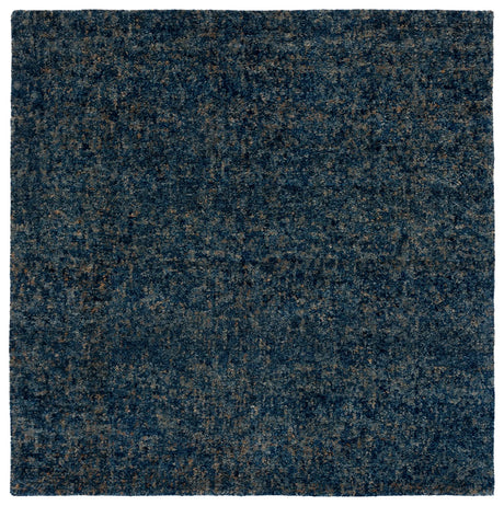 Safavieh Gabbeh 6'-0" x 6'-0" Rug in Dark Blue / Beige