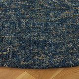 Safavieh Gabbeh 6'-0" x 6'-0" Rug in Dark Blue / Beige