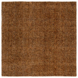 Safavieh Gabbeh 6'-0" x 6'-0" Rug in Gold / Brown