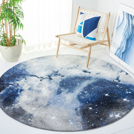 Safavieh Galaxy Gal109M Blue/Ivory Rugs - Safavieh - gal109m - 7r