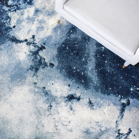 Safavieh Galaxy Gal109M Blue/Ivory Rugs - Safavieh - gal109m - 7r