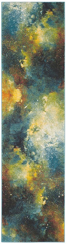 Safavieh Galaxy Gal111B Blue / Multi Rugs - Safavieh - gal111b - 28