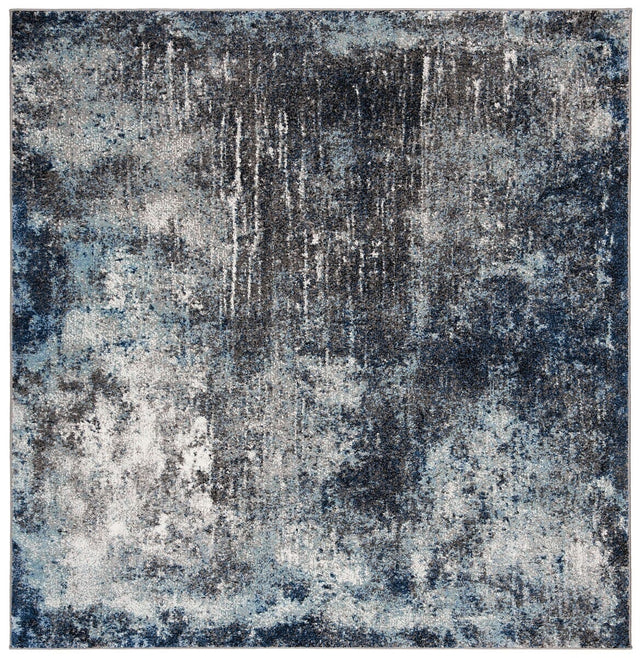 Safavieh Galaxy Gal116H Charcoal / Blue Rugs - Safavieh - gal116h - 5sq