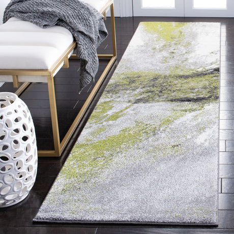 Safavieh Galaxy Gal117F Grey/Green Rugs - Safavieh - gal117f - 7r