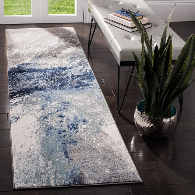 Safavieh Galaxy Gal117M Blue/Grey Rug - Safavieh - gal117m - 4