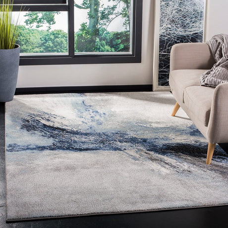 Safavieh Galaxy Gal117M Blue/Grey Rug - Safavieh - gal117m - 4