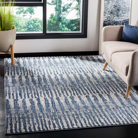 Safavieh Galaxy Gal118N Navy / Light Grey Rugs - Safavieh - gal118n - 4