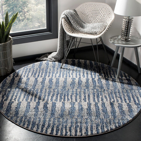 Safavieh Galaxy Gal118N Navy / Light Grey Rugs - Safavieh - gal118n - 5sq