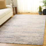 Safavieh Gemma Shag 5'-3" x 7'-6" Rug in Ivory / Beige Grey