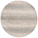 Safavieh Gemma Shag 6'-7" x 6'-7" Rug in Ivory / Beige Grey