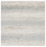 Safavieh Gemma Shag 6'-7" x 6'-7" Rug in Ivory / Beige Grey