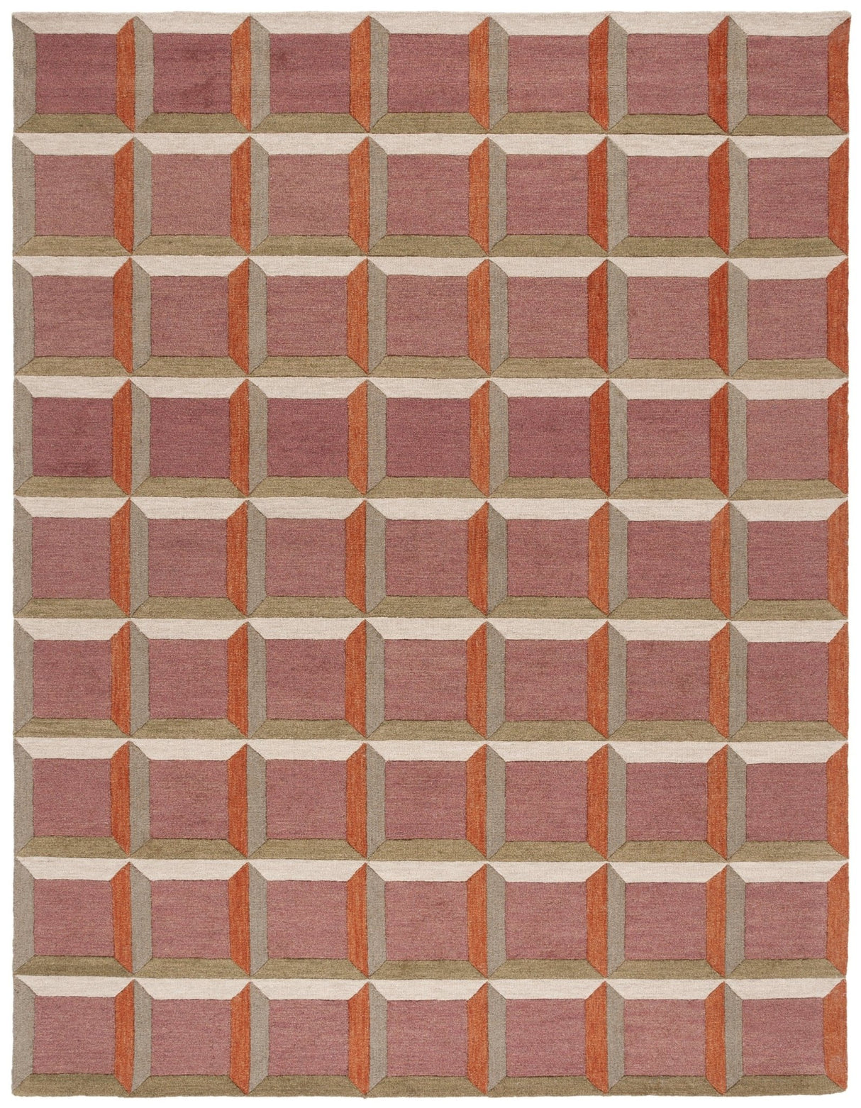 Safavieh Genre Gre101U Pink/Beige Rug - Safavieh - gre101u - 28