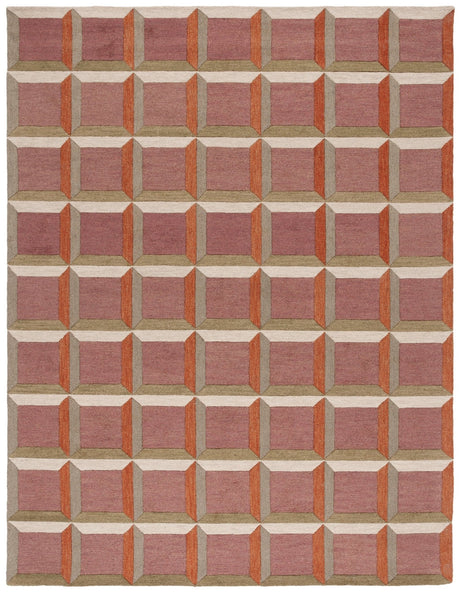 Safavieh Genre Gre101U Pink/Beige Rug - Safavieh - gre101u - 28