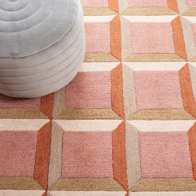 Safavieh Genre Gre101U Pink/Beige Rug - Safavieh - gre101u - 28