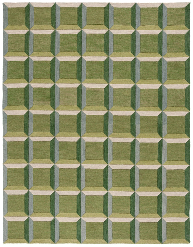 Safavieh Genre Gre101Y Green/Beige Rug - Safavieh - gre101y - 28