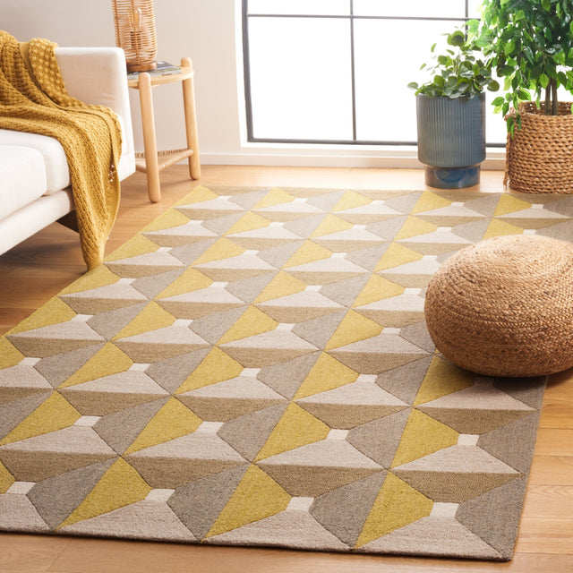 Safavieh Genre Gre104F Grey/Gold Rug - Safavieh - gre104f - 3