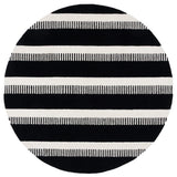 Safavieh Genre 6'-0" x 6'-0" Rug in Black / Ivory