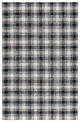 Safavieh Genre 4'-0" x 6'-0" Rug in Black / Ivory