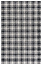 Safavieh Genre 4'-0" x 6'-0" Rug in Black / Ivory