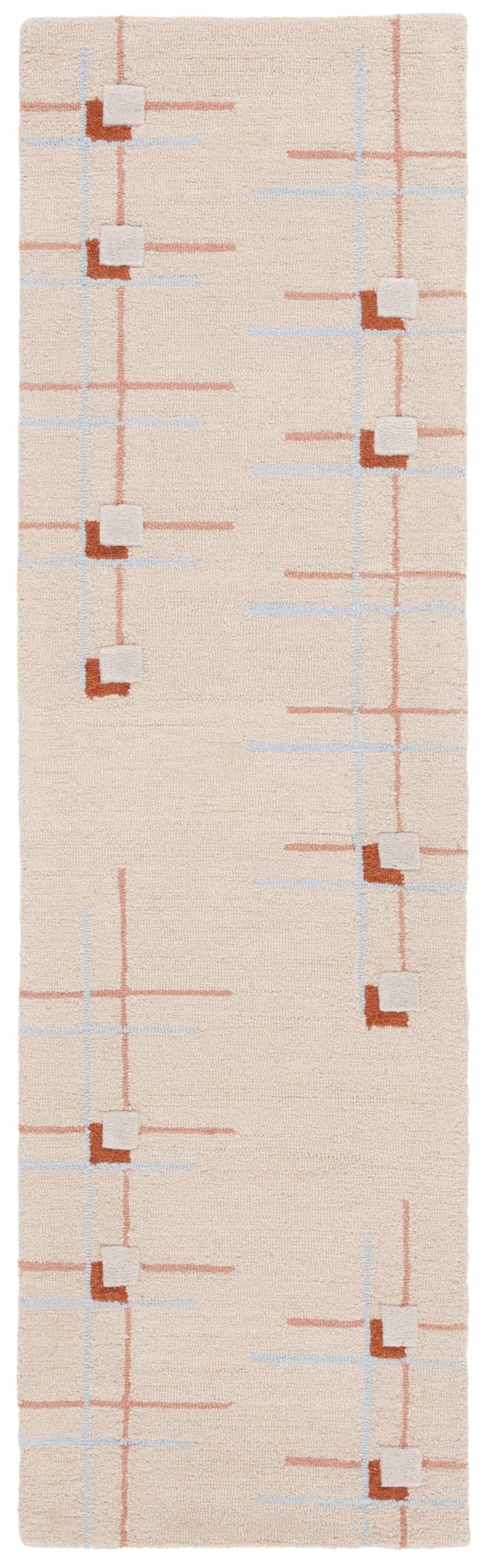 Safavieh Genre Gre203B Beige/Rust Rug - Safavieh - gre203b - 28