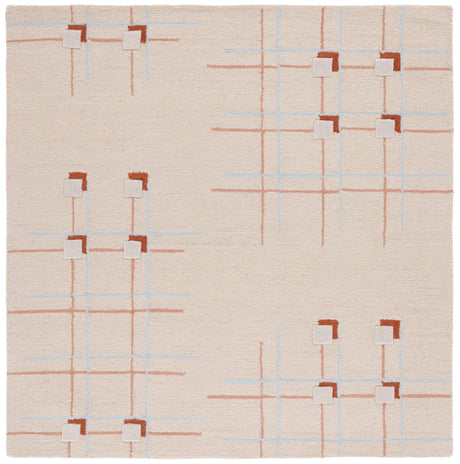 Safavieh Genre Gre203B Beige/Rust Rug - Safavieh - gre203b - 28