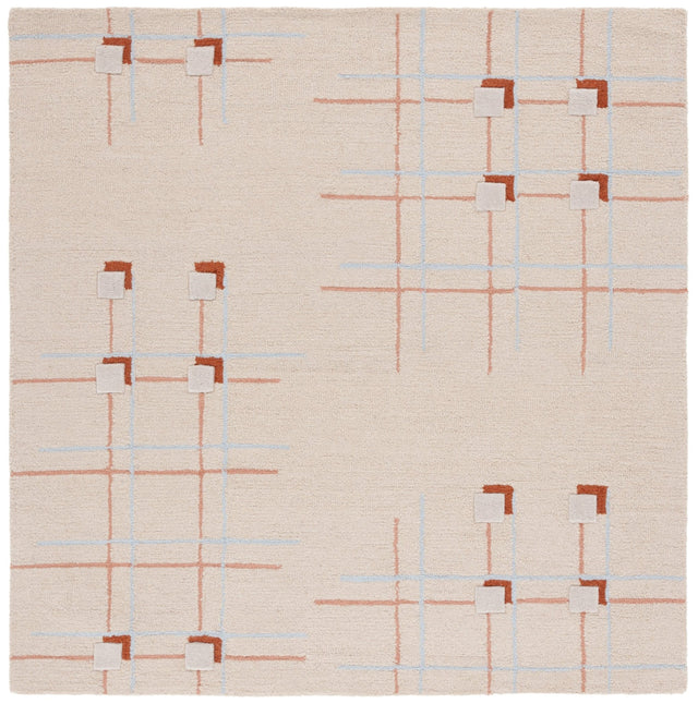 Safavieh Genre Gre203B Beige/Rust Rug - Safavieh - gre203b - 28