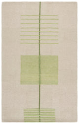 Safavieh Genre 4'-0" x 6'-0" Rug in Green / Beige