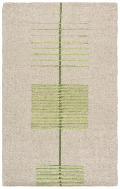 Safavieh Genre 4'-0" x 6'-0" Rug in Green / Beige
