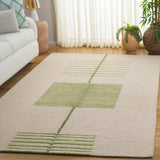 Safavieh Genre 4'-0" x 6'-0" Rug in Green / Beige