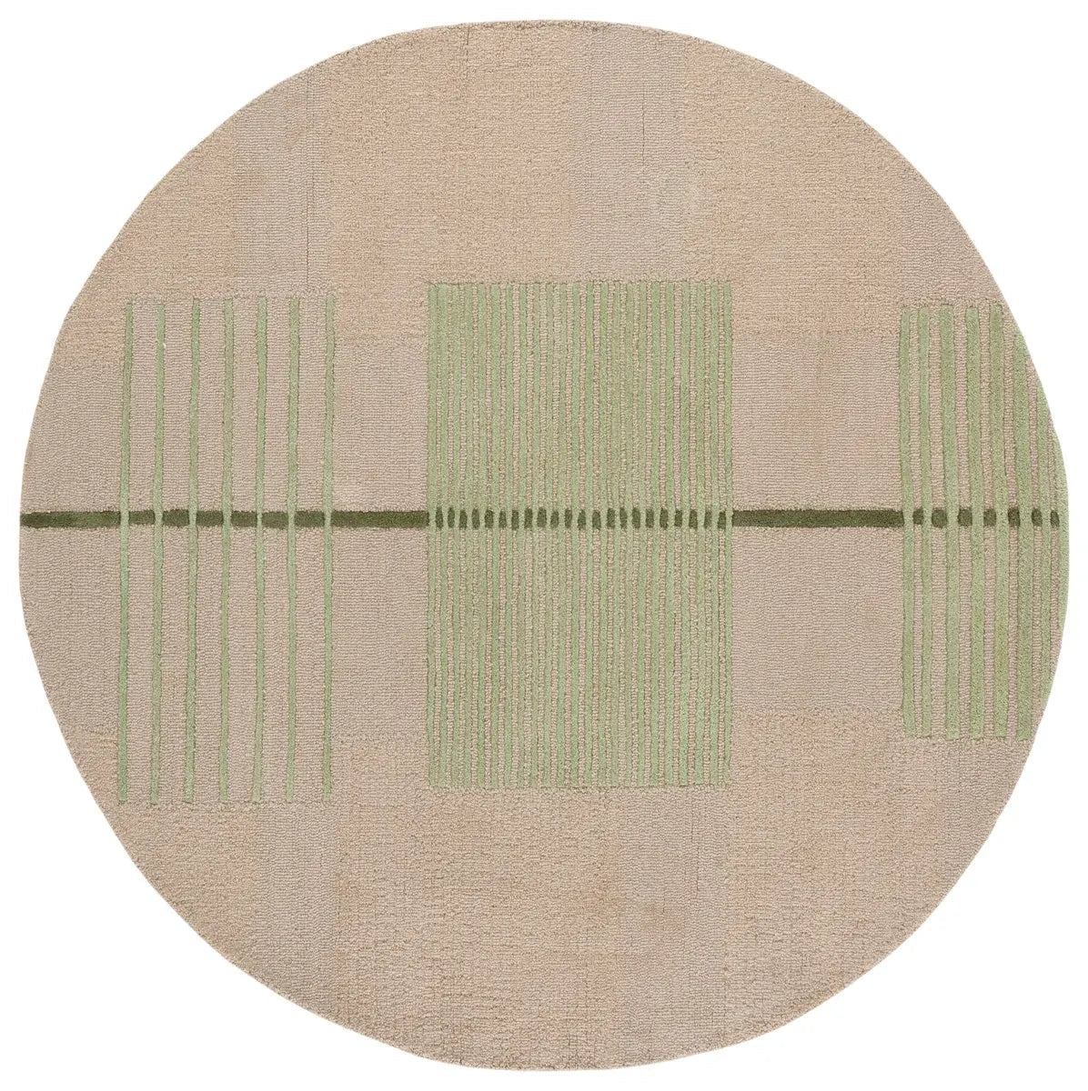 Safavieh Genre 6'-0" x 6'-0" Rug in Green / Beige