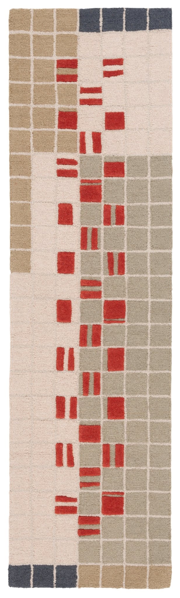 Safavieh Genre Gre206F Grey/Red Rug - Safavieh - gre206f - 28