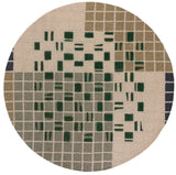 Safavieh Genre 6'-0" x 6'-0" Rug in Green / Beige