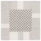 Safavieh Genre 6'-0" x 6'-0" Rug in Grey / Ivory