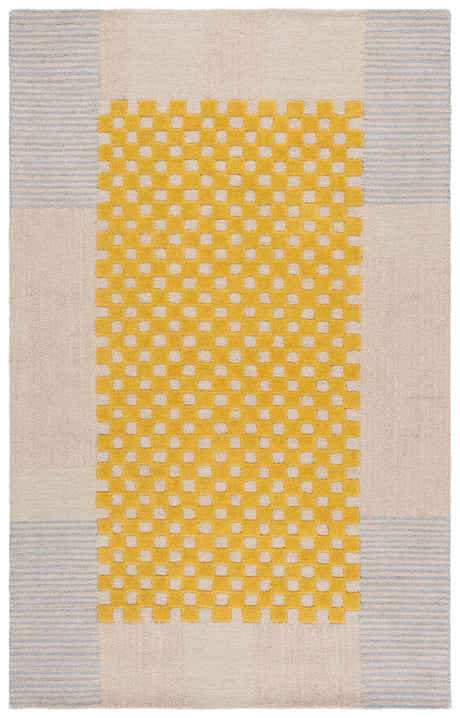 Safavieh Genre 4'-0" x 6'-0" Rug in Gold / Beige