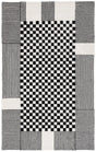 Safavieh Genre 4'-0" x 6'-0" Rug in Black / Ivory
