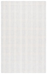 Safavieh Genre 4'-0" x 6'-0" Rug in Silver / Ivory