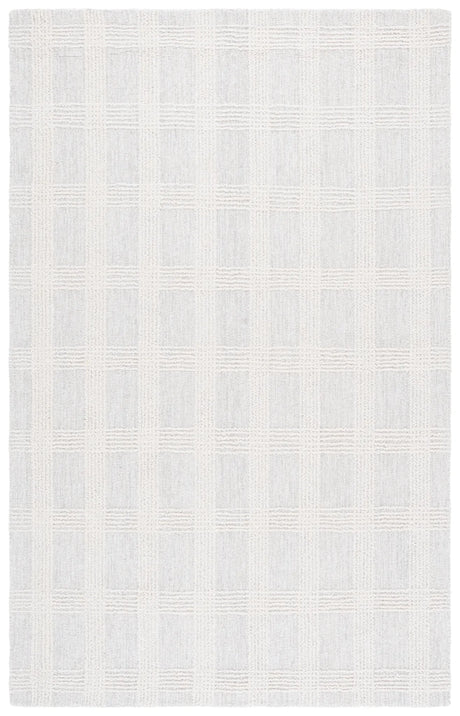 Safavieh Genre 4'-0" x 6'-0" Rug in Silver / Ivory