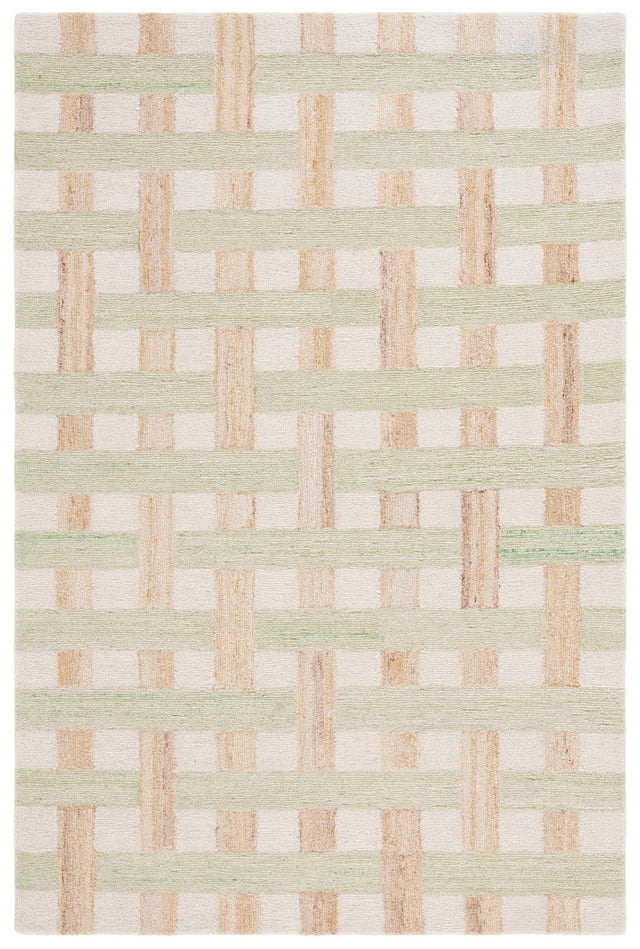 Safavieh Genre Gre301Y Green/Ivory Rug - Safavieh - gre301y - 3