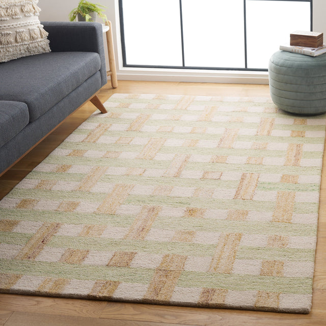 Safavieh Genre Gre301Y Green/Ivory Rug - Safavieh - gre301y - 3