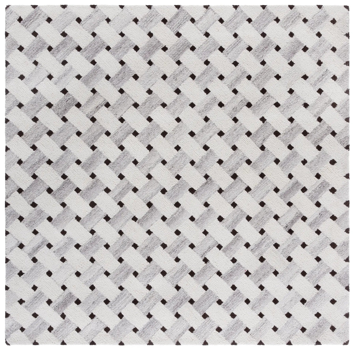 Safavieh Genre 6'-0" x 6'-0" Rug in Ivory / Brown