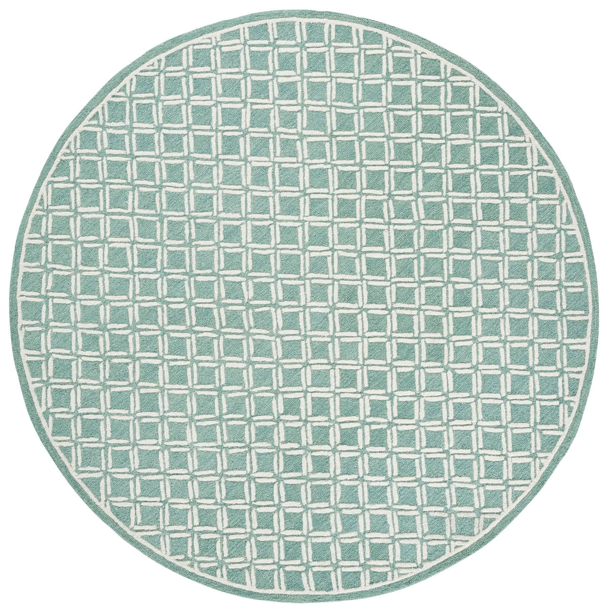 Safavieh Genre 6'-0" x 6'-0" Rug in Green / Ivory