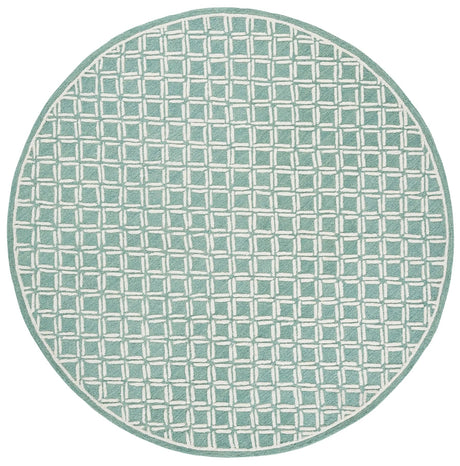 Safavieh Genre 6'-0" x 6'-0" Rug in Green / Ivory