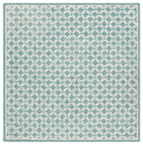 Safavieh Genre 6'-0" x 6'-0" Rug in Green / Ivory