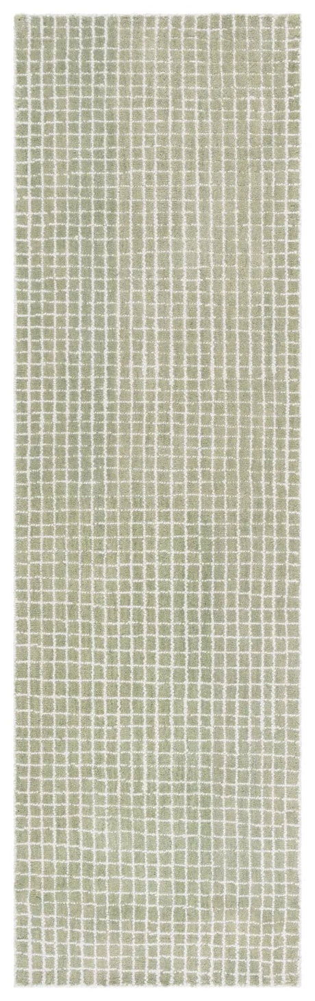 Safavieh Genre 2'-3" x 8'-0" Rug in Green / Ivory