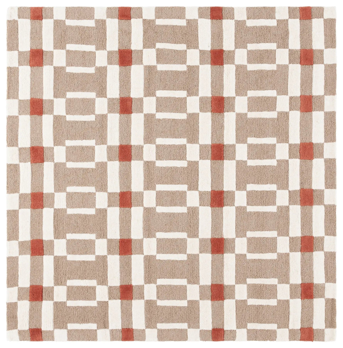 Safavieh Genre 6'-0" x 6'-0" Rug in Ivory / Beige