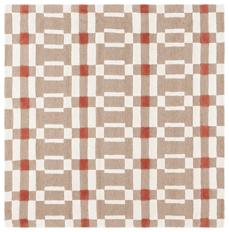 Safavieh Genre 6'-0" x 6'-0" Rug in Ivory / Beige