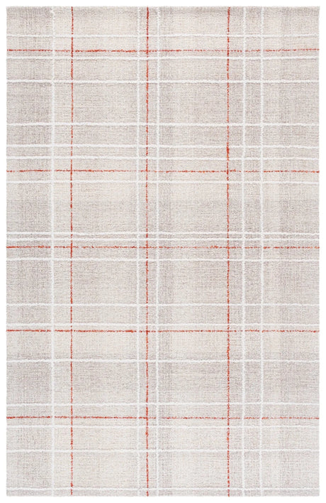 Safavieh Genre 4'-0" x 6'-0" Rug in Beige / Rust