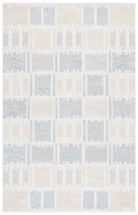 Safavieh Genre 4'-0" x 6'-0" Rug in Beige / Grey