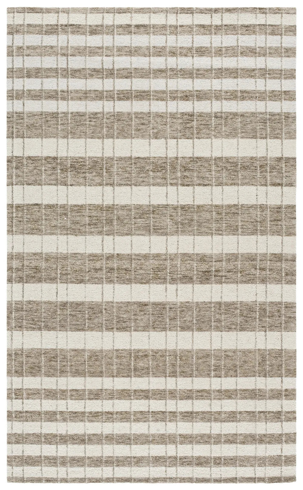 Safavieh Genre 5'-0" x 8'-0" Rug in Brown / Ivory